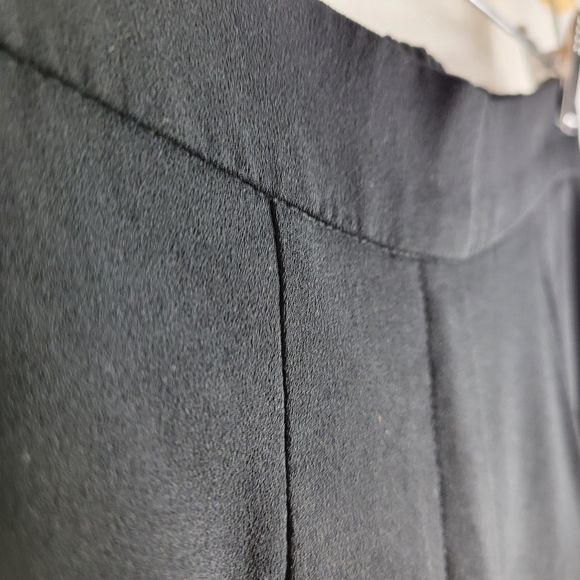 Babaton High Waist Pull On Racer Side Stripe Slim Straight Crop Ankle Pants - Picture 5 of 10